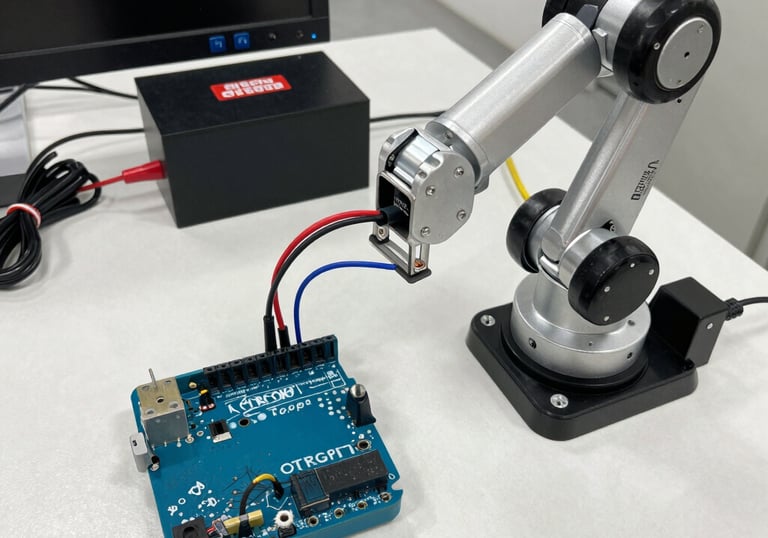 a man riding a skateboard down a street next to tall buildings