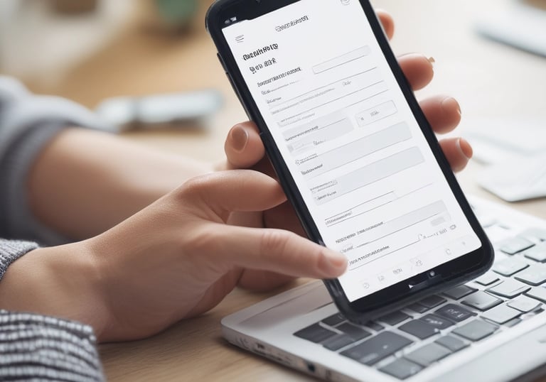 A computer screen displaying the needs submission form on the Give website.