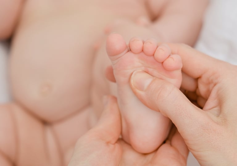 Réflexologie bébé émotionnelle