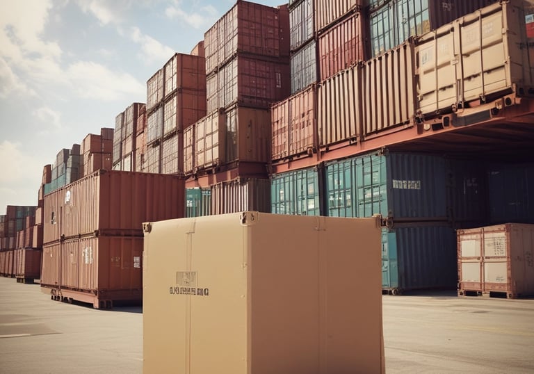 A variety of GPS devices displayed on a wooden table, ready for shipment.