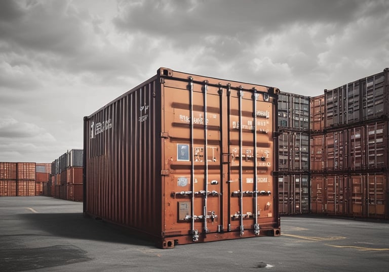 A team meeting discussing logistics plans around a large table with supply charts.