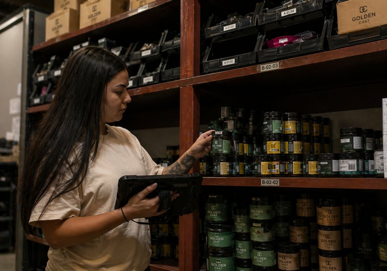 Control de inventario y verificación de productos en almacén utilizando sistema digital para optimiz