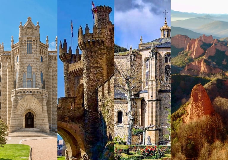 cuatro visitas guiadas en la Provincia de León 