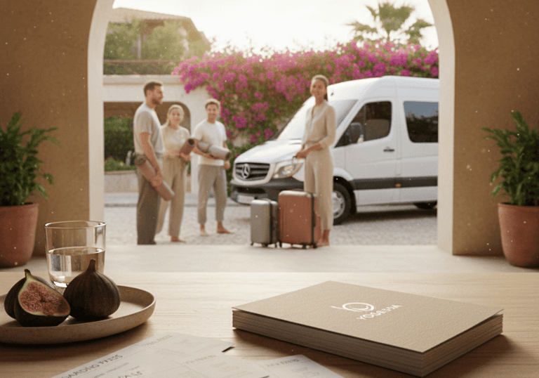 Yogessa retreat journey: Strategy, managed launch, and professional logistics support for yoga teachers in Bulgaria.