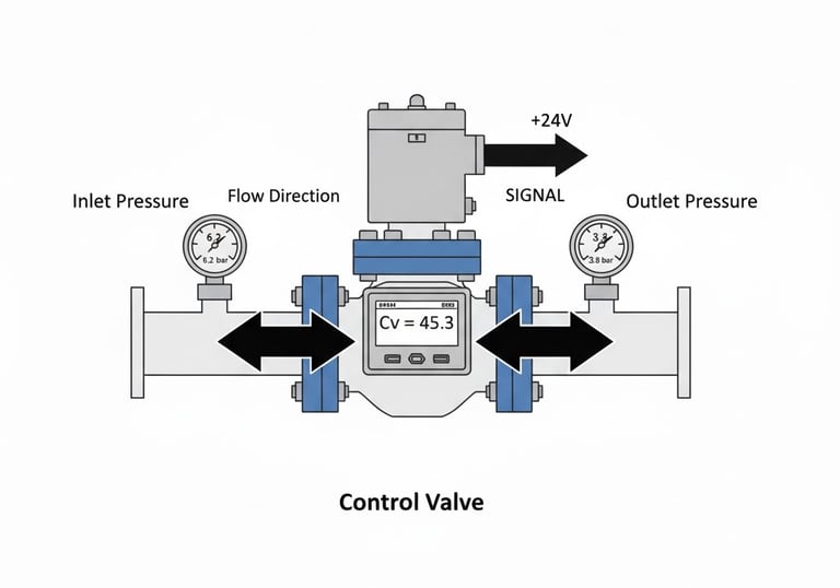 Control Valve Sizing Estimator