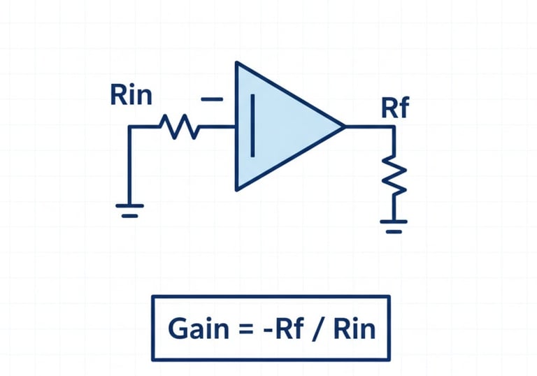 Op-Amp Gain Calculator