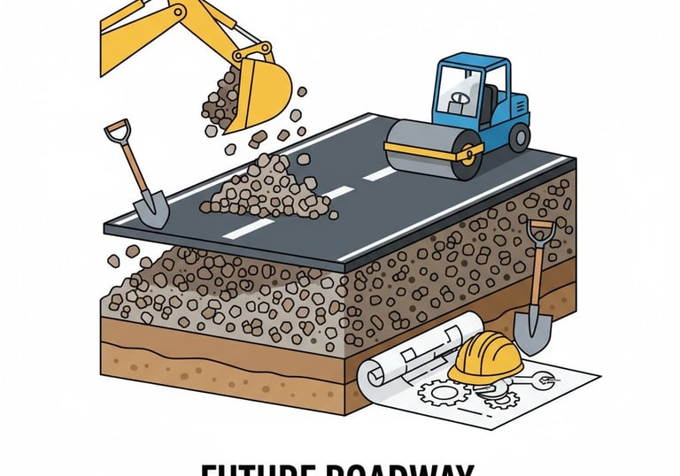 Road Material Volume Calculator