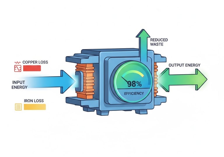 Transformer Efficiency Calculator