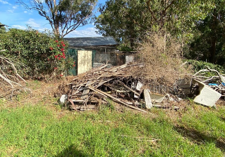 a garden clean up in Cherrybrook
