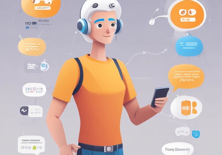 Abstract visualization of data nodes connecting in a vibrant cyan network.