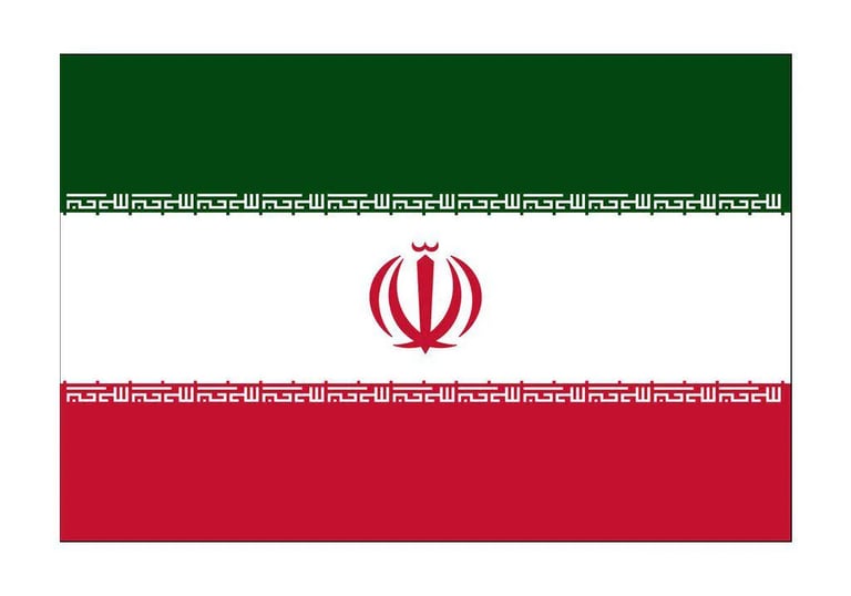 The Iranian flag