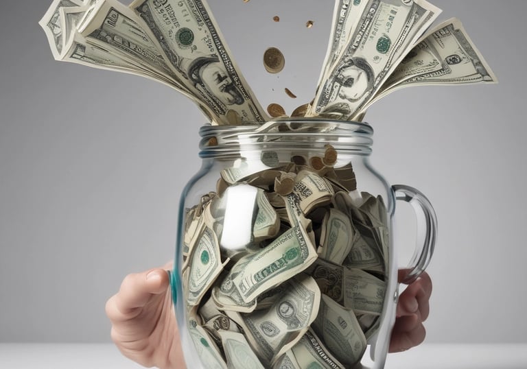 A group of smiling seniors and volunteers gathered outdoors, sharing a moment of connection.