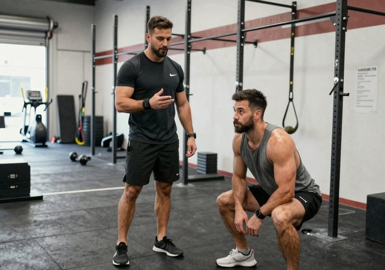 A vibrant post-run celebration with athletes sharing smiles and high-fives.