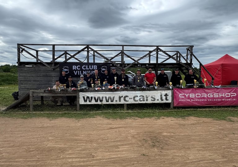 RC bekelės varžybos Sudervėje