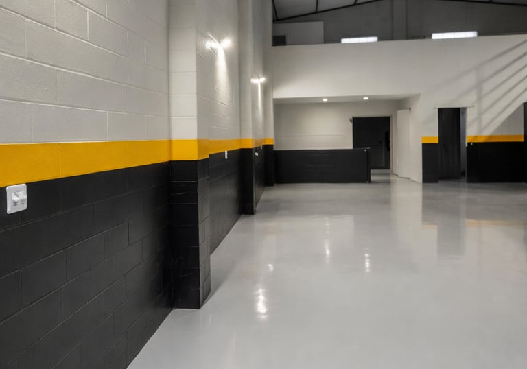 Pintura industrial paredes 