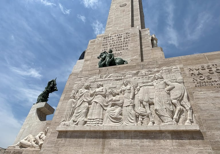 Monumento a la Bandera restaurado por Almapiedra y protegido con nanotecnología Tecnan.