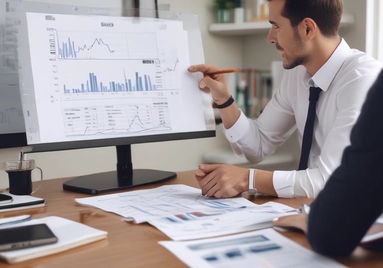 Image of a workshop setting with participants learning about financial management.