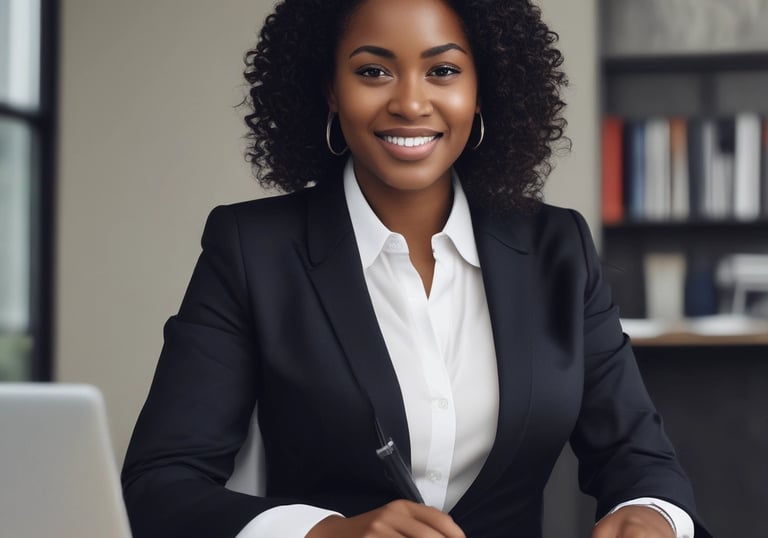 Close-up of hands writing notes during a financial training session.