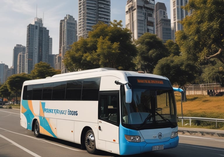 A sparkling outdoor swimming pool surrounded by lush greenery shared by all guests.