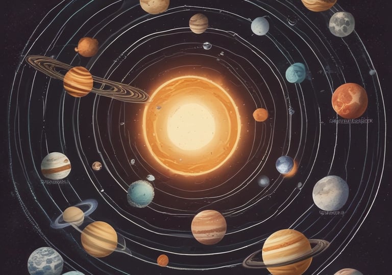 An illustrated compass and star chart symbolizing direction and insight.