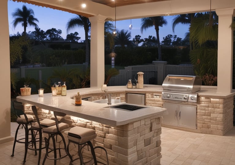 a man riding a skateboard down a street next to tall buildings