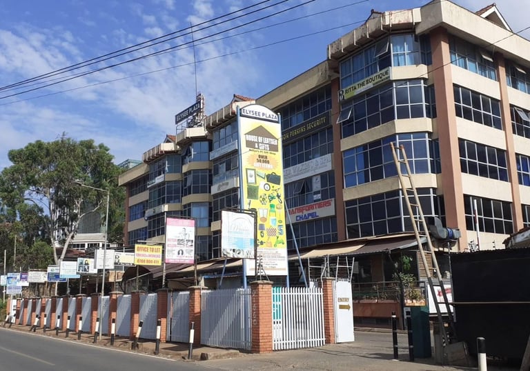 Kilimani commercial building Elysee Plaza, Nairobi