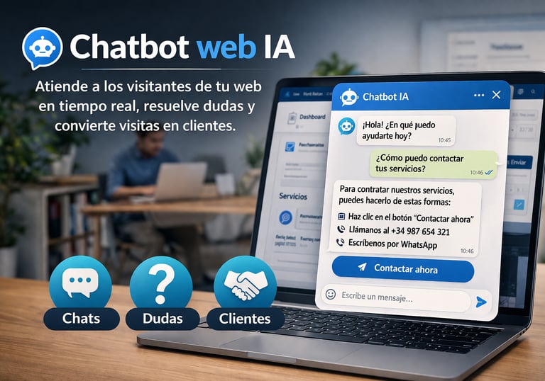 Chatbot web IA