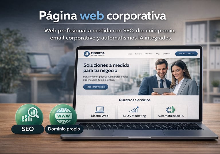 Página web corporativa