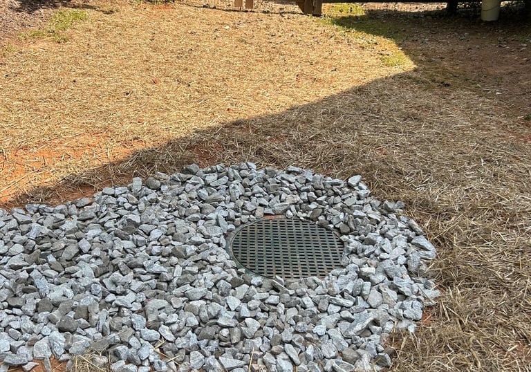 Catch basin drainage system