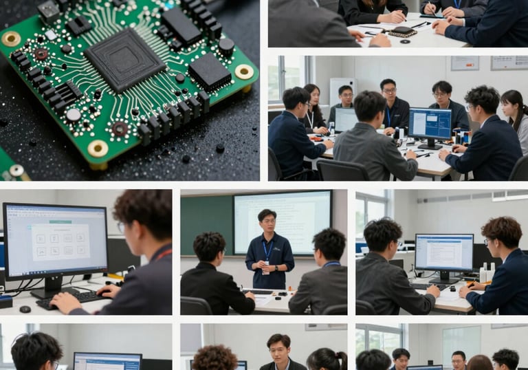 black blue and yellow textile