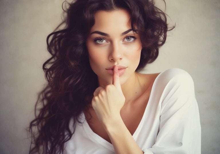 Close-up of a discreet, elegant package ready for delivery.