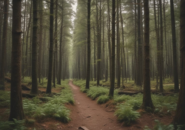 A serene setting with tarot cards and crystals arranged on a wooden table.