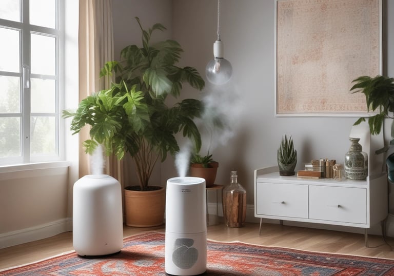 A neatly arranged home interior with stylish furniture and decor.