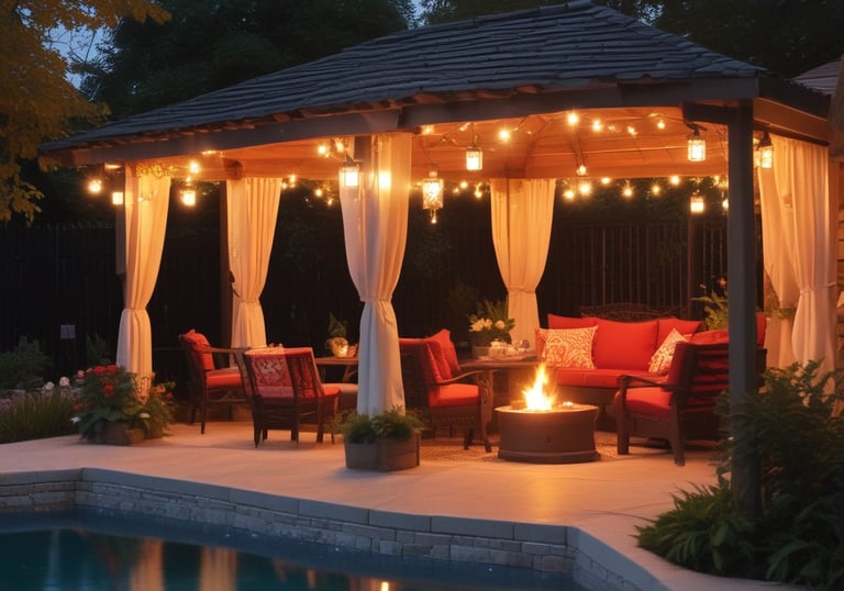 A neatly arranged home interior with stylish furniture and decor.