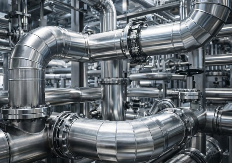 Piping et Tuyauterie Industrielle en Algérie 