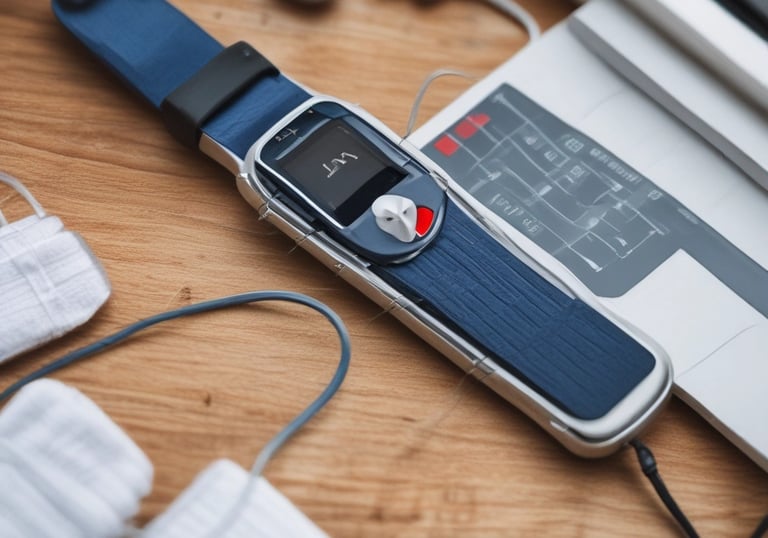 A sealed white box labeled 'thriveq' resting on a clean surface with a soft teal background.