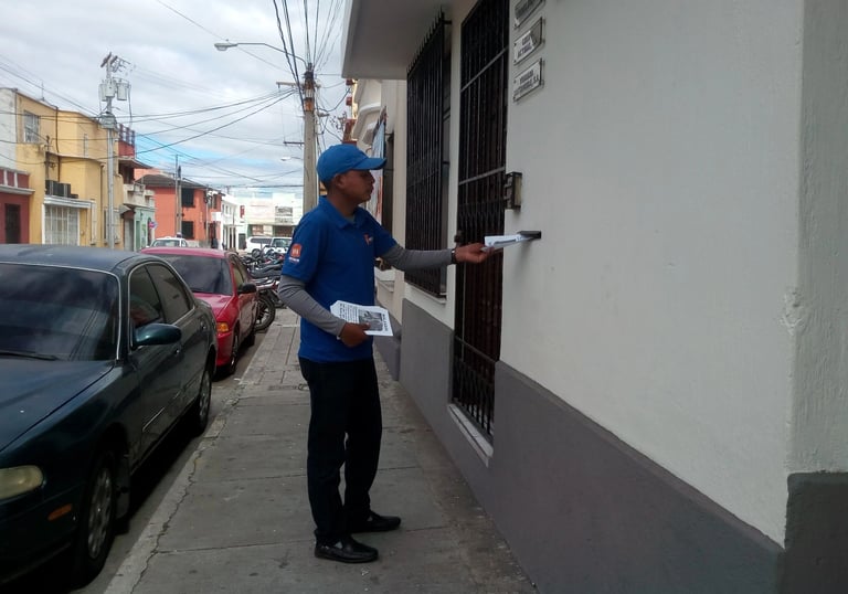 volanteo en guatemala, volanteo residencial