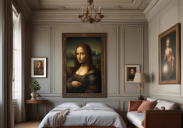 Vibrant vinyl wall print showcasing a business advertisement.