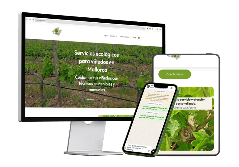 Gracias al trabajo de MiAgencia.Pro viñartsmallorca