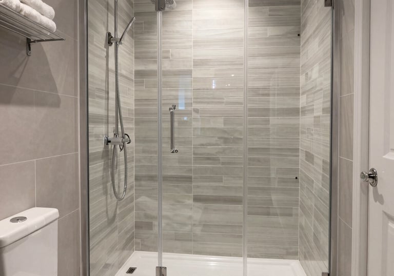 A spacious home addition blending seamlessly with the original structure.