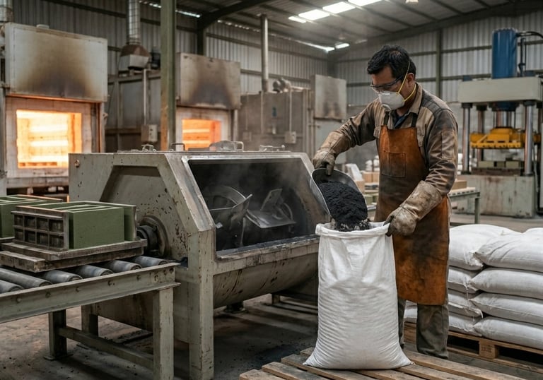 Rice husk ash for refractory and ceramic applications