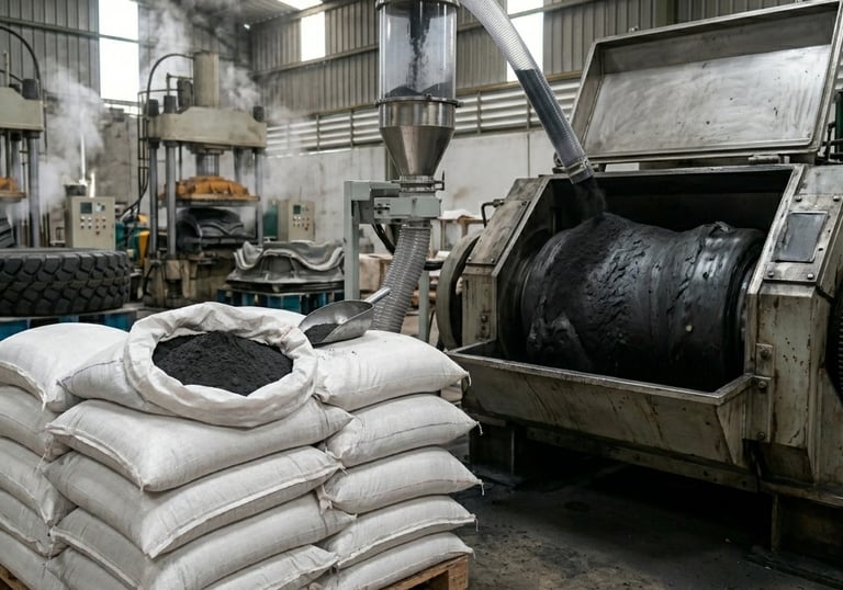Rice husk ash for filler and silica-related use