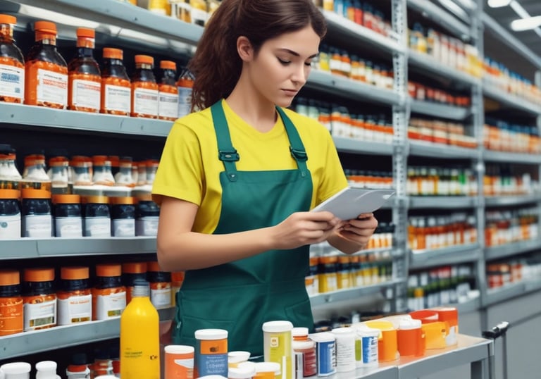 A team collaborating over digital strategy plans with purple and blue highlights.