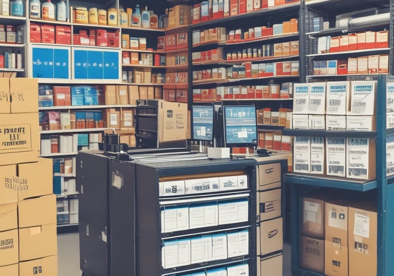 A sleek digital interface showcasing vibrant purple and blue gradients with smooth animations.