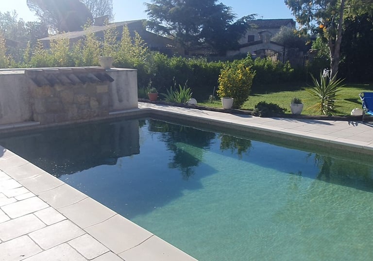 piscine du gîte Chez Dom & Albert 