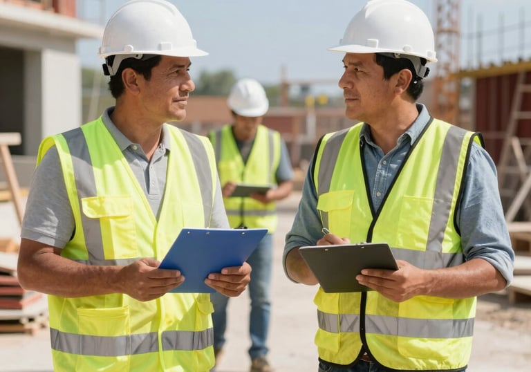 a man riding a skateboard down a street next to tall buildings