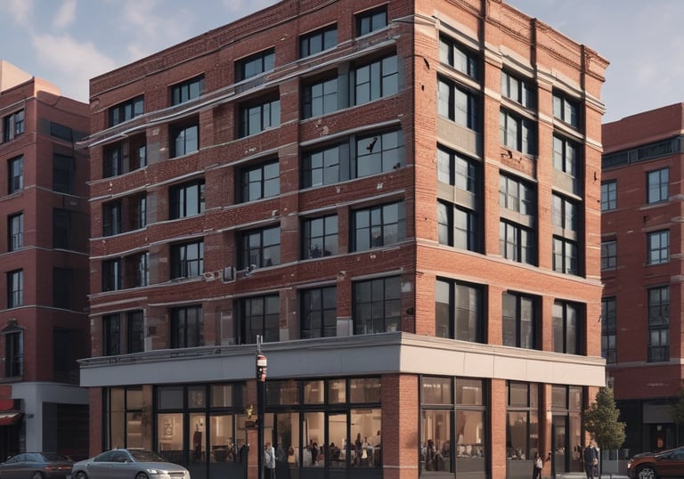 Beautifully designed backyard with lush greenery and stone pathways.