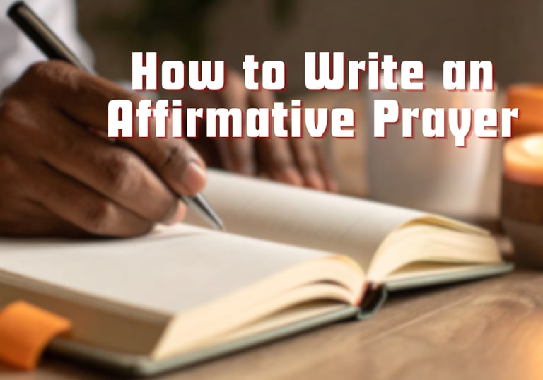 Workshop about Affirmative Prayer