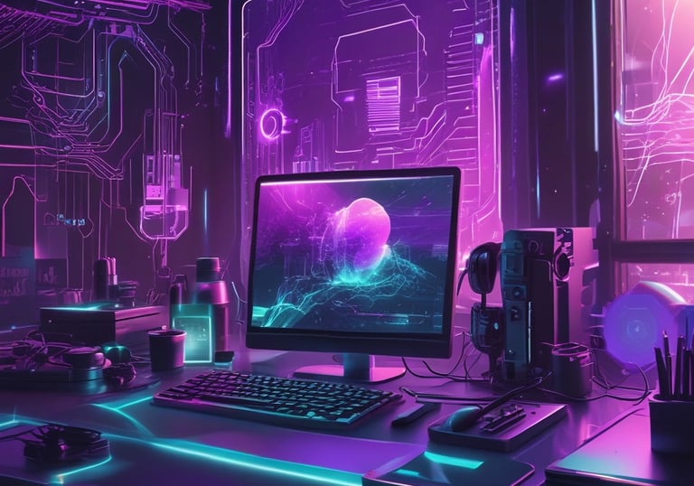 Close-up of a premium futuristic pod merchandise mockup with subtle neon highlights.