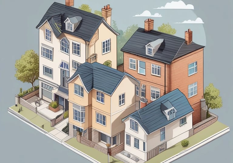 Cozy modern apartment interior with natural light and neutral tones.